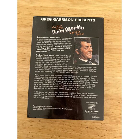 The Best Of The Dean Martin Variety Show Volume 1 DVD NEW - Picture 2 of 3